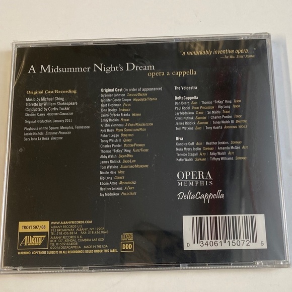 CD-JOSEPH Summer: The Tempest by Summer, Joseph / Chenoweth, Andrea Lano, Stefan - Picture 3 of 5